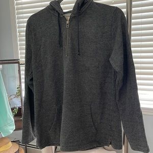 Ivory Ella oversized half zip hoodie size M